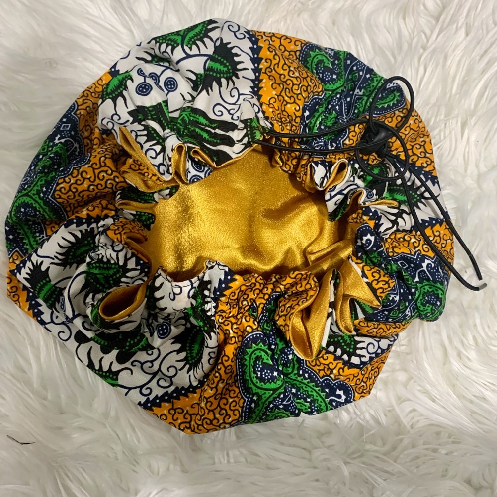 Reversible Silk Bonnet